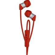 爱科技AKG Y23U 立体声音乐耳机 超轻超小设计 线控带麦 兼容苹果安卓 红色