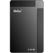 朗科 K218 750G USB3.0 2.5英寸加密移动硬盘 黑色