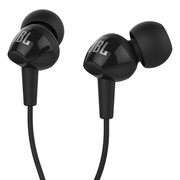 JBL C100SI 超轻盈入耳式耳机 耳麦 苹果 安卓通用耳机 黑色