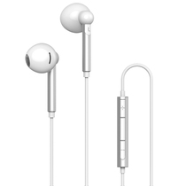 酷派 乐视 Cool1 原装通用半入式耳式 三键线控带麦手机耳机 C86(银色)产品图片主图