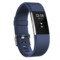 Fitbit Charge 2 智能时尚心率手环 心率实时监测 自动睡眠记录 来电显示 VO2Max测量 蓝色L产品图片1