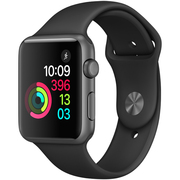 苹果 Watch Sport Series 1智能手表(42毫米深空灰色铝金属表壳搭配黑色运动型表带)