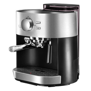 北美电器 意式咖啡机家用 压力蒸汽可打奶泡AC-EC15D