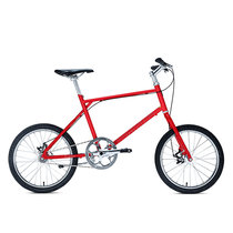 700Bike 后街MINI 个性变速小轮城市公路自行车小巧轻便 五色可选 红色 单速版产品图片主图