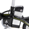 升特 锂电电动车 成人迷你可折叠电动自行车 助力车代步车ST-1202 15.4Ah 进口电芯  黑色产品图片3