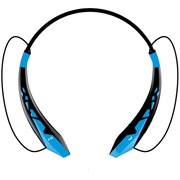 雷麦 LM-E8 运动蓝牙耳机4.0双耳塞无线手机入耳式跑步耳麦 蓝色