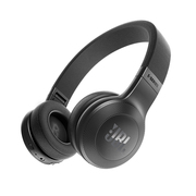JBL E45BT 黑色 可折叠便携头戴式蓝牙耳机 无线立体声音乐耳机
