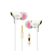 纽曼   NM-ST01 莹润光泽线控陶瓷手机耳机 立体声带麦入耳式适用于苹果华为小米oppo vivo乐视等