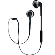 飞利浦 SHB5250BK 耳塞入耳式耳机 无线蓝牙运动耳麦 游戏/音乐/手机耳机数码配件 黑色