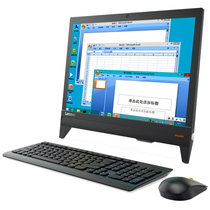 联想  AIO 310 19.5英寸一体机台式电脑( E2-9000 4G 500G 集显 无线网卡 蓝牙 Win10)黑色产品图片主图
