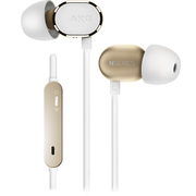 爱科技AKG N20C 入耳式耳机 立体声音乐耳机 手机耳机 苹果安卓双系统切换三键耳机 金色