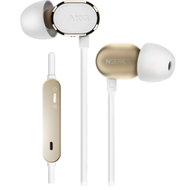 爱科技AKG N20C 入耳式耳机 立体声音乐耳机 手机耳机 苹果安卓双系统切换三键耳机 金色产品图片主图