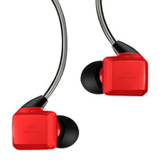 威索尼克 GR07X 强劲低频 专业HIFI入耳式耳机 红色