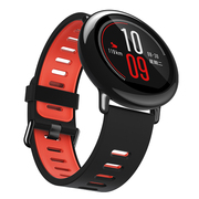 AMAZFIT 华米运动手表 智能手表 陶瓷表圈 GPS实时轨迹 黑色硅胶腕带 支持iOS、Android系统