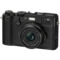 富士 X100F 数码旁轴相机 黑色 23mmF2定焦镜头 2430万像素 混合取景器 复古  WIFI USB充电产品图片2