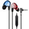 威索尼克 NEW VSD2Si 入耳式线控通话耳机 红蓝双色产品图片1