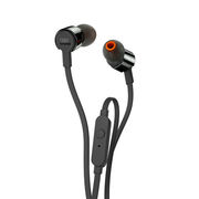 JBL T210 黑色 立体声耳机入耳式 手机耳机带麦