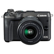 佳能 EOS M6(15-45)微型可换镜数码相机 黑色