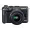 佳能 EOS M6(15-45)微型可换镜数码相机 黑色产品图片1