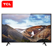 TCL L43P1A-F 43英寸 海量影视资源同步院线智能LED网络平板电视机(黑)产品图片主图