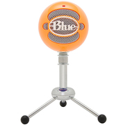BLUE Snowball 雪球USB电容麦克风 三种拾音模式 即插即用 电脑K歌YY游戏唱吧录音 橙色