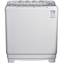 美菱 XPB110-17BQ1S 11kg双缸波轮洗衣机 大容量 洗脱分离 节能省水 双桶半自动(白)产品图片主图