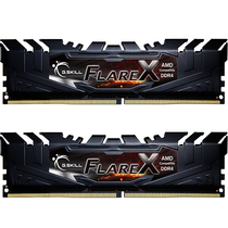芝奇  Flare X系列 烈焰枪 DDR4 3200频率 16G (8G x 2)套装 台式机内存(铁骑黑)产品图片主图