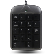 双飞燕 TK-5 有线键盘 笔记本数字小键盘 USB小键盘 黑色