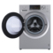 松下 XQG90-E59L2H 9公斤大容量变频滚筒洗衣机 三维立体洗泡沫净银色产品图片3