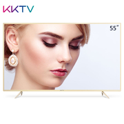 KKTV U55X 55英寸4K超高清金属超薄 HDR MEMC 26核64位液晶平板智能电视机 尊贵版 金色