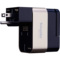 施耐德电气 多国通用旅行转换器智能USB充电旅行插座-黑金产品图片3