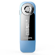 飞利浦 SA1208 飞声音效8G 发烧无损运动跑步MP3播放器 FM 蓝色
