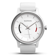 佳明 vivomove 时尚运动健康活动监测指针智能手表 运动版 白色