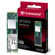创见 MTE850系列 128G 3D MLC PCIe Gen3 x4  M.2 2280固态硬盘