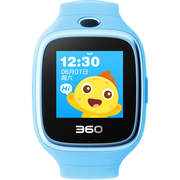 360 儿童手表6W防水版 W609智能拍照 智能问答 防丢防水GPS定位 儿童手表6W 防水彩屏电话手表 天空蓝