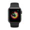 苹果 Watch Series 3智能手表(GPS款 38毫米 深空灰色铝金属表壳 黑色运动型表带 MQKV2CH/A)产品图片2