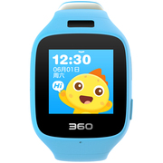 360 儿童手表6C智能拍照电话手表 智能语音 防丢GPS定位 儿童手表6C W703 彩屏电话手表 天空蓝预售