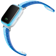 小天才 电话手表Y02 铠甲勇士定制款 防水版 蓝色 儿童智能手表360度安全防水 学生定位手机 电话 预售