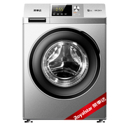 荣事达 WF80BS265R 8公斤变频滚筒洗衣机 中途添衣 筒清洁 多段加热 (银色)