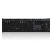 黑爵 锋尚AK3.3系列蓝牙键盘 深空灰 办公 电脑 笔记本键盘