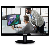 飞利浦 200S5QSB 19.53英寸 MVA液晶屏  商用显示器产品图片主图