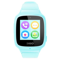 360 儿童电话手表SE3 Plus 智能语音问答拍照安全定位 儿童手表 W705 儿童学生腕式手机手环 天空蓝产品图片主图