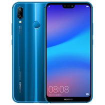 华为nova3e全面屏2400万前置摄像4gb128gb克莱因蓝全网通版移动联通