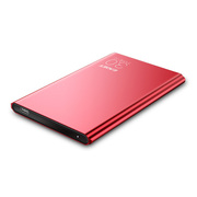 忆捷 G70 9.9毫米超薄全金属2.5英寸TYPE-C 3.1高速移动硬盘1T 红色