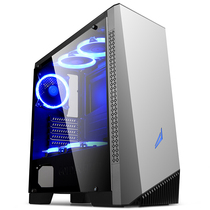金河田 峥嵘Z6 游戏水冷台式机电脑主机箱(ATX/M-ATX/长显卡/全侧透明/RGB呼吸灯/360冷排)产品图片主图