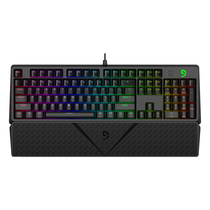 富勒 第九系 G900S RGB 幻彩背光机械键盘 104键原厂Cherry轴 樱桃轴机械键盘 红轴 黑色产品图片主图