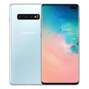 三星 GalaxyS10+SM-G9750骁龙855超感屏超声波屏下指纹4G手机全网通双卡双待游戏手机8GB+128GB皓玉白