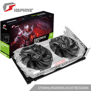 七彩虹 iGameGeForceGTX1650SUPERADSpecialOC4G1530-1755MHzGDDR6台式电脑游戏显卡