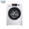 松下 滚筒洗衣机全自动10公斤高温除菌变频三维立体洗超薄机身XQG100-EJDCP白色产品图片1