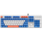 雷柏 V530蓝礁湖冰茶防水背光游戏机械键盘产品图片1
